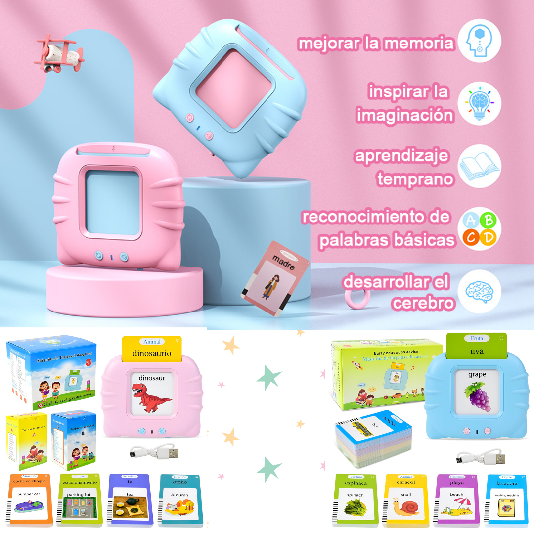 Aprende+ Juguetes de Aprendizaje con 255 Tarjetas Flash Parlantes